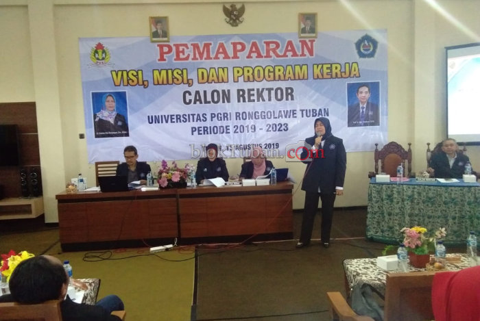 Dua Calon Rektor Unirow Paparkan Visi Misi Dan Program Kerja